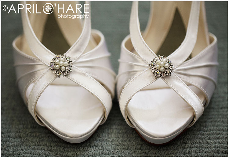 Touch ups white wedding shoes from Zappos