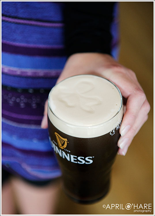 Gravity Bar Pint of Guinness in Dublin Ireland