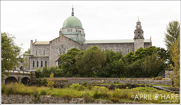 Galway Cathedral near the river